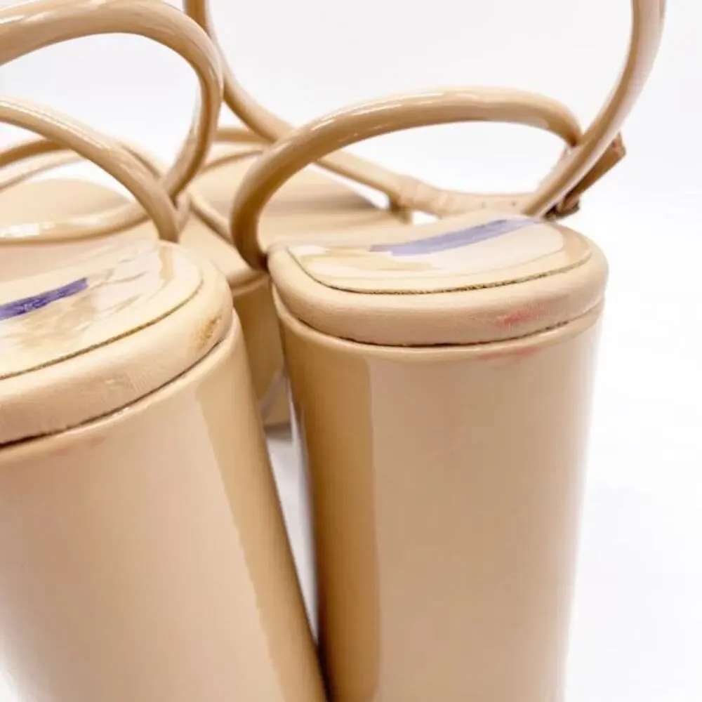 Jeffrey Campbell Women's Mamba Open Toe‎ Platform Ankle Strap Sandal Size 11 - Picture 9 of 9